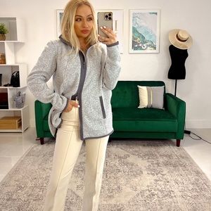 Lululemon Gray Fleece Jacket